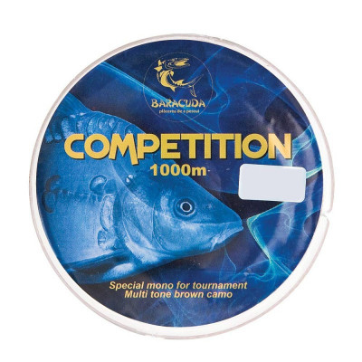 Nylon monofilament Baracuda Competition 1000 m maro foto