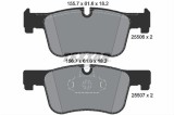 Set placute frana TEXTAR 2550601