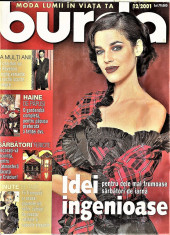 Burda revista de moda in limba romana 65 tipare 12/2001 (croitorie) foto