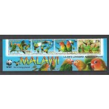 MALAWI 2009 WWF FAUNA PROTEJATA PAPAGALI