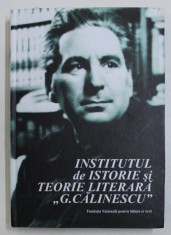 INSTITUTUL DE ISTORIE SI TEORIE GENERALA &amp;amp;quot, G. CALINESCU &amp;amp;quot, , 2010 foto