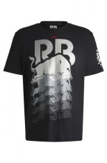 Visa Cash App RB tricou de bărbați Hugo Bulls black F1 Team 2024 - M