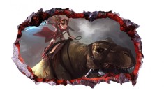 Sticker decorativ cu Dinozauri, 85 cm, 4342ST-1