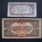 Lot 2 buc. Ungaria 5 pengo + 100 pengo 1944 Comandamentul Armatei Rosii