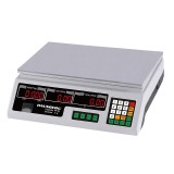Cantar electronic cu afisaj dublu Hausberg, capacitate 40 kg, functie TARA, acumulator