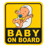 Autocolant &bdquo;Baby On Board&rdquo; 18x20cm 1190617, General