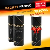Cumpara ieftin Pachet promo - Gulere de hartie Rovra pentru frizerie - Negre - set 5 role - 3 buc (2+1 GRATIS)
