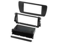 Cadru radio 2 DIN Seat Negru foto