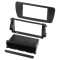 Cadru radio 2 DIN Seat Negru