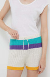 United Colors of Benetton pantaloni scurti femei, modelator, high waist