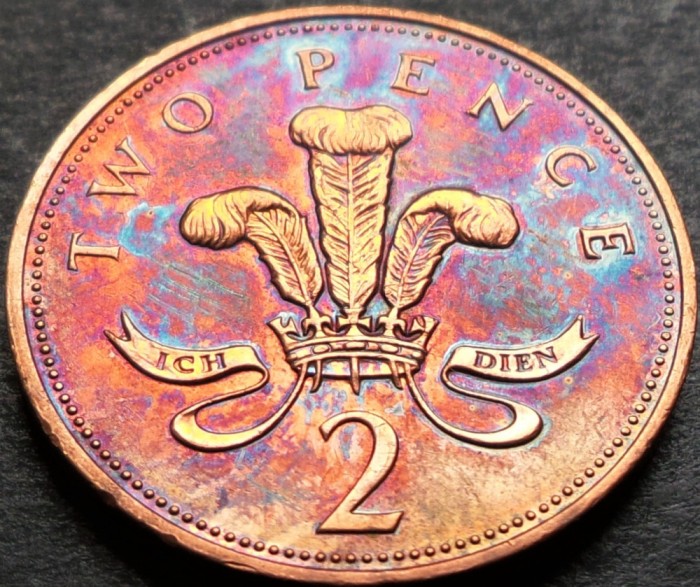 Moneda 2 (Two) Pence - MAREA BRITANIE / ANGLIA, anul 1994 * cod 4271 A = CAMEO