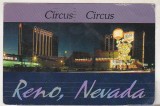 Bnk cp USA - Nevada - Circus Circus Casino Reno - circulata Romania 1991, Printata