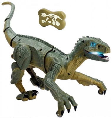Dinosaur Assassin Robot cu Telecomanda si Zgomote Realistice foto