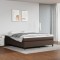 vidaXL Cadru de pat, maro, 160x200 cm, piele ecologică 3121056