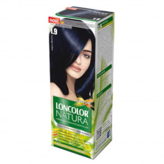 Vopsea de Par Permanenta LONCOLOR Natura 1.9, Negru Albastrui, 100 ml, Vopsea Par LONCOLOR, Vopsea Permanenta Par LONCOLOR, Vopsea Naturala, Vopsea Na