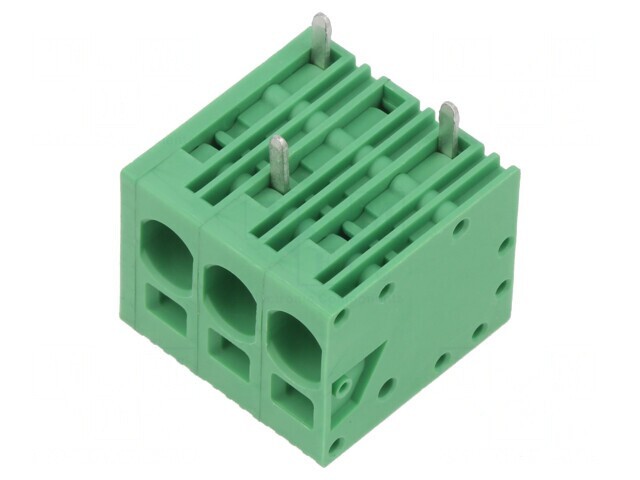 Regletă de conexiuni PCB 90&deg; 7,5mm 3 piste 40A