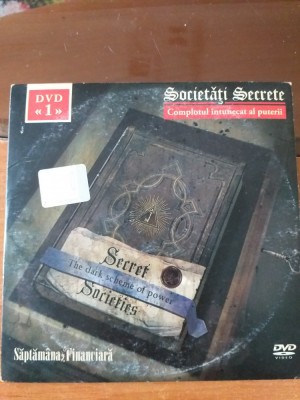 Societati Secrete Complotul intenecat al puterii 2 DVD Saptamana Financiara foto