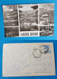 Carte Postala circulata veche anul 1970 - Lacul Rosu, Sinaia, Printata