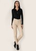Pantaloni skinny din piele ecologica Bej LC001-2 M9, 34, 36, 38, 40, 42