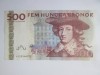 Rara! Suedia 500 Kronor 2001 in stare f.buna,sub pretul de achizitie,la un pret mai mic cu 85%/55% decat celelalte bancnote identice de pe site!!!