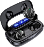 Căști Bluetooth &icirc;n ureche,fără fir Bluetooth 5.2, IPX8 impermeabil, 180 ore