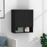 VidaXL Dulap de perete, negru, 60x31x70 cm, lemn prelucrat 812880