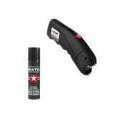 Cumpara ieftin Set autoaparare IdeallStore&reg; format din electrosoc 2500 kW si spray paralizant jet 60 ml