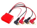 Adaptor ISO Mini Soclu RCA Mufă x4
