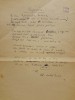 Alexandru Andrițoiu - manuscrisul poeziei &bdquo;Rugăciune&rdquo;