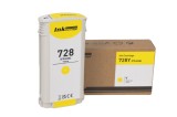 &Icirc;ncărcătură cerneală compatibilă F9J65A, no.728 Y, 130ml pentru imprimante HP