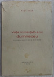 SASA PANA-VIATA ROMANTATA A LUI DUMNEZEU1932/DESEN JEAN DAVID/TIRAJ 150/AUTOGRAF
