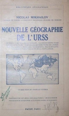 NOUVELLE GEOGRAPHIE DE L URSS/ Geografia URSS foto