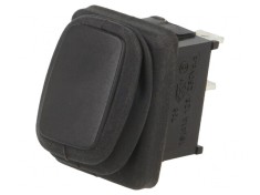 Comutator Rocker ON-OFF 10A 24V Negru IP65