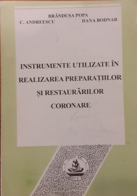 Instrumente utilizate in realizarea preparatiilor si restaurarilor coronare foto