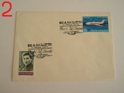 D11 - 1990 - tematica aviatie - Romania foto