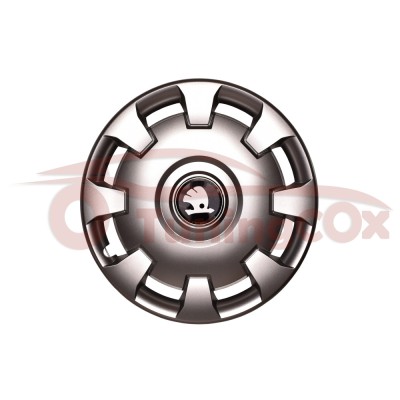 Set 4 Capace Roti skoda negru r14 model 206 foto