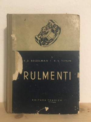 R. D. Beizelman, B. V. Tipkin - Rulmenti foto