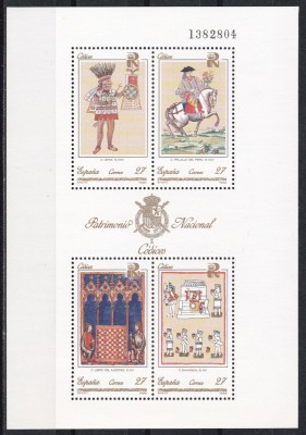 Spania 1992 - Patrimoniul cultural natural, Bloc, MNH foto