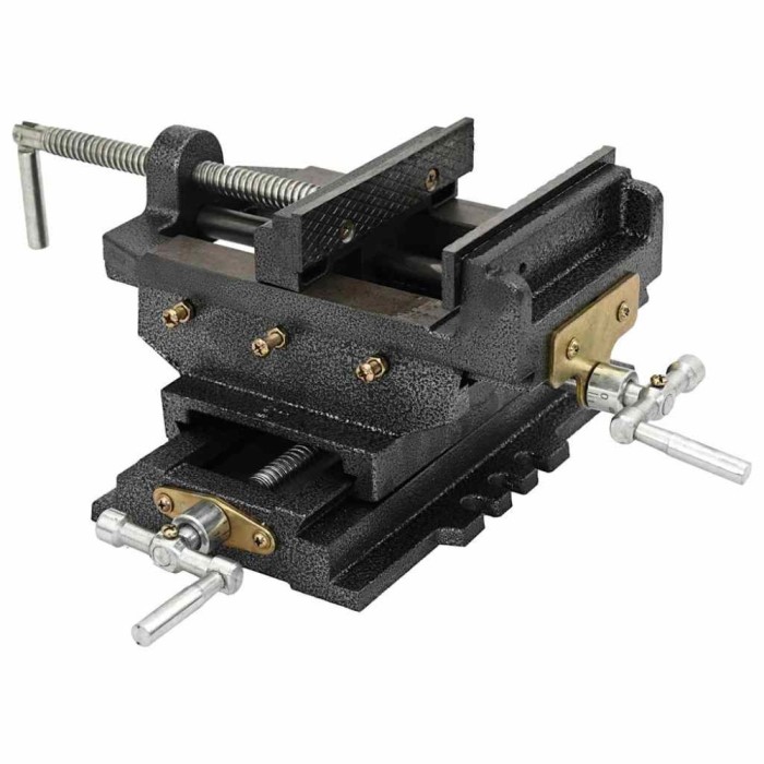vidaXL Menghină &icirc;n cruce mașină de găurit, acționare manuală, 150 mm