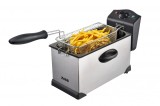 Friteuza cu ulei din inox, 3L, 2000W, Zass ZDF 05 - RESIGILAT