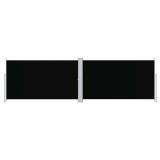 Cumpara ieftin Copertina laterala retractabila, negru, 180x600 cm