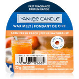 Yankee Candle Farm Fresh Peach ceară pentru aromatizator 22 g