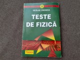 TESTE DE FIZICA NICOLAE GHIORCEA