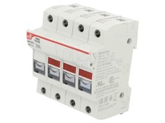 Clemă DF ELECTRIC PMX 10x38mm pentru şină DIN 32A 690VAC 750VDC