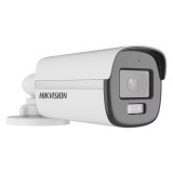 ColorVu, Dual Light - Camera analog 2MP, lentila 2.8mm, IR 40m, WL 40m, TVI/AHD/CVI/CVBS, Mic., IP67 - HIKVISION DS-2CE12DF0T-LFS-2.8mm