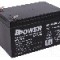 Acumulator plumb-acid, 12V, 12Ah, BPOWER - BPE 12-12 T2