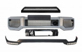 Bara Fata cu Extensie LED DRL si Prelungire superioara Mercedes G-Class W463 (1989-2017) G65 Design Performance AutoTuning, KITT