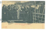 2338 - CONSTANTA, Regina MARIA prezenta la botezul vaporului Principesa Maria la 1 Iulie 1898, Litho, Romania - old postcard - unused