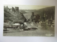 Esch Sure Luxembourg vintage Panorama 1950 foto