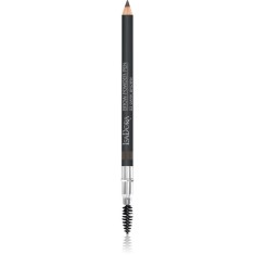 IsaDora Brow Powder Pen creion pentru sprancene cu pensula culoare 03 Dark Brown 1,1 g
